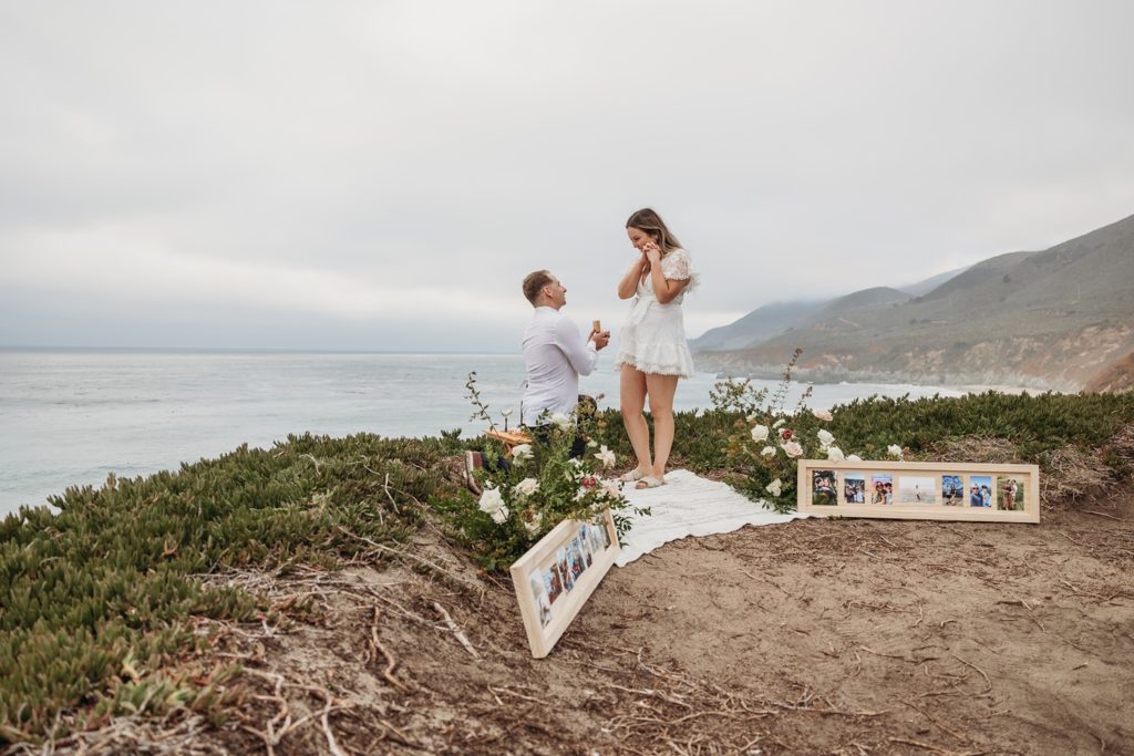 Big Sur Surprise Proposal Photos