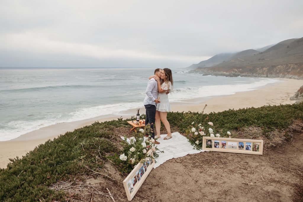 Big Sur Surprise Proposal Photos