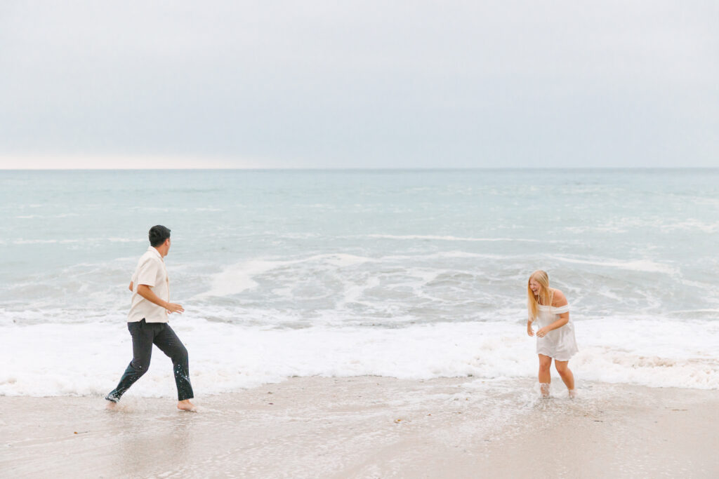 big sur playful beach photos