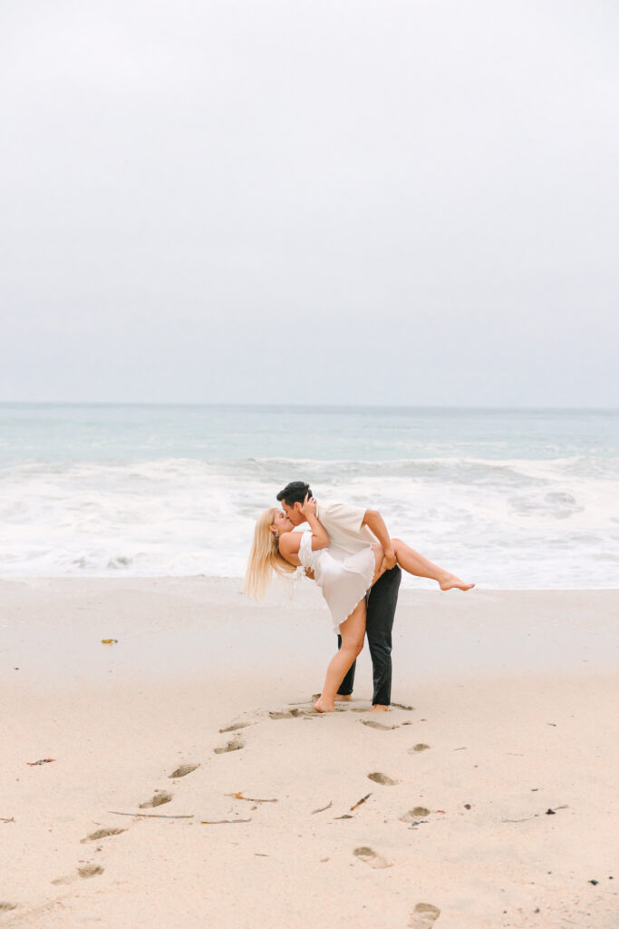 engagement photos in big sur