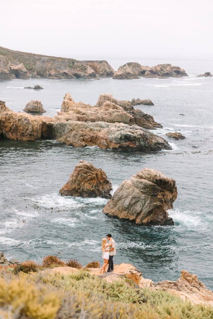 big sur engagement photos