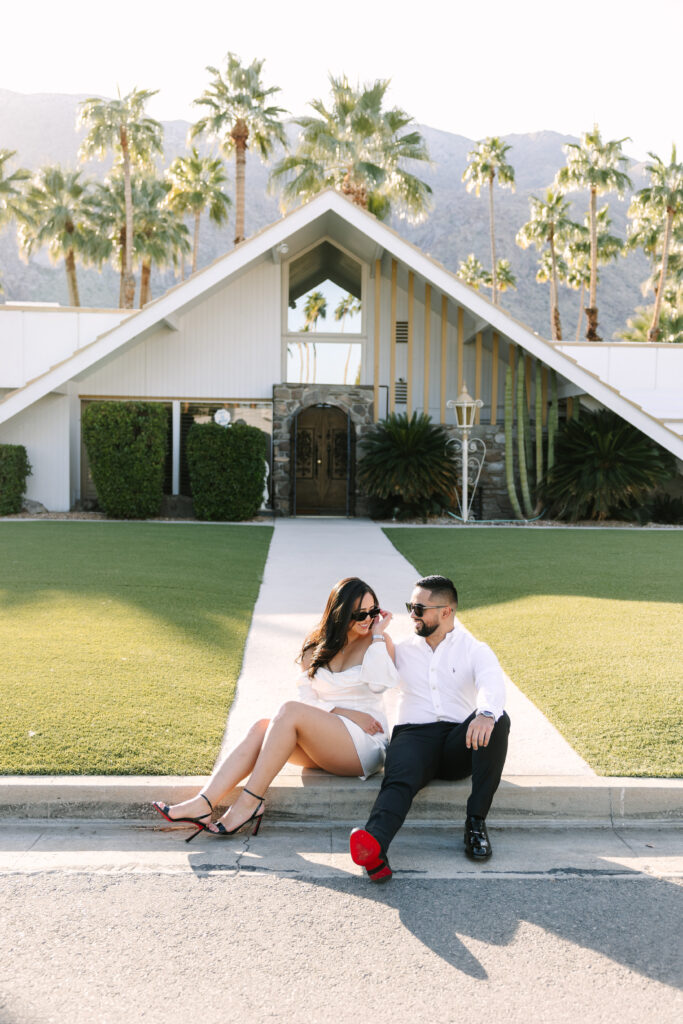 Palm springs engagement photographer