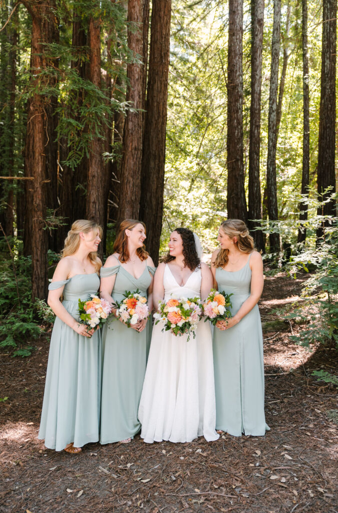 redwood wedding in Santa Cruz mountains