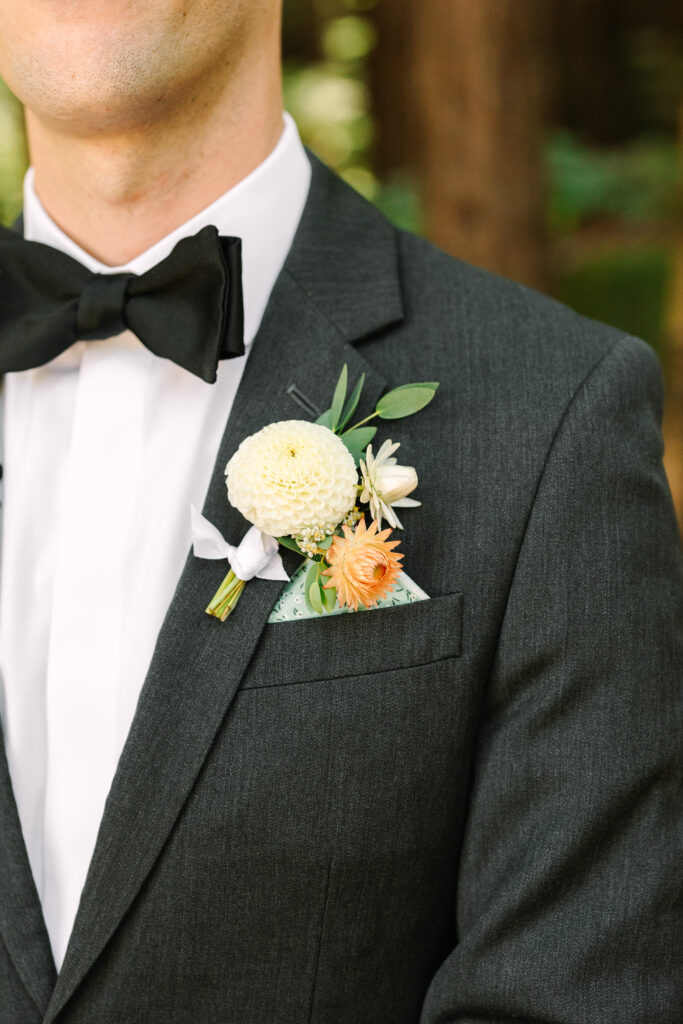 wedding boutineer