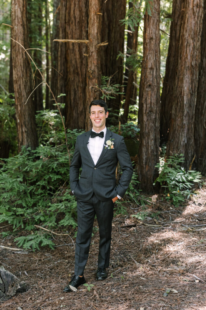 groom doing his portraits at YMCA CAMP CAMPBELL