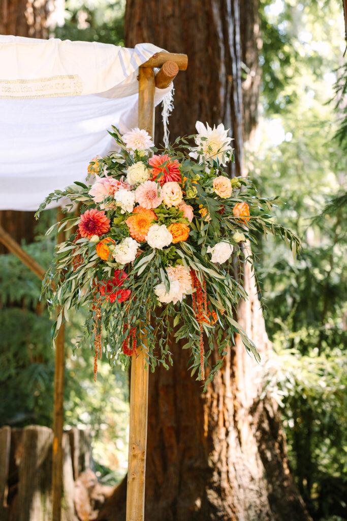 wedding flowers from a santa cruz mountain