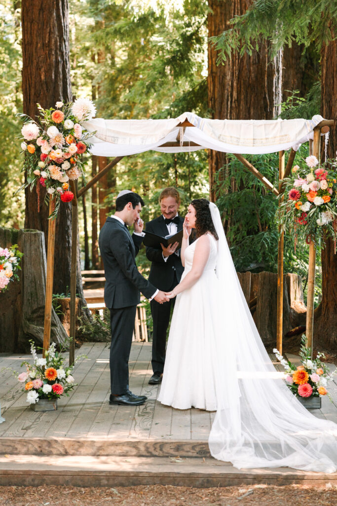 wedding in Santa Cruz Mountains